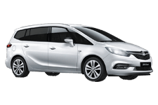 Van Hire Eastbourne - Vauxhall Zafira 7-Seater - Minibus hire Eastbourne